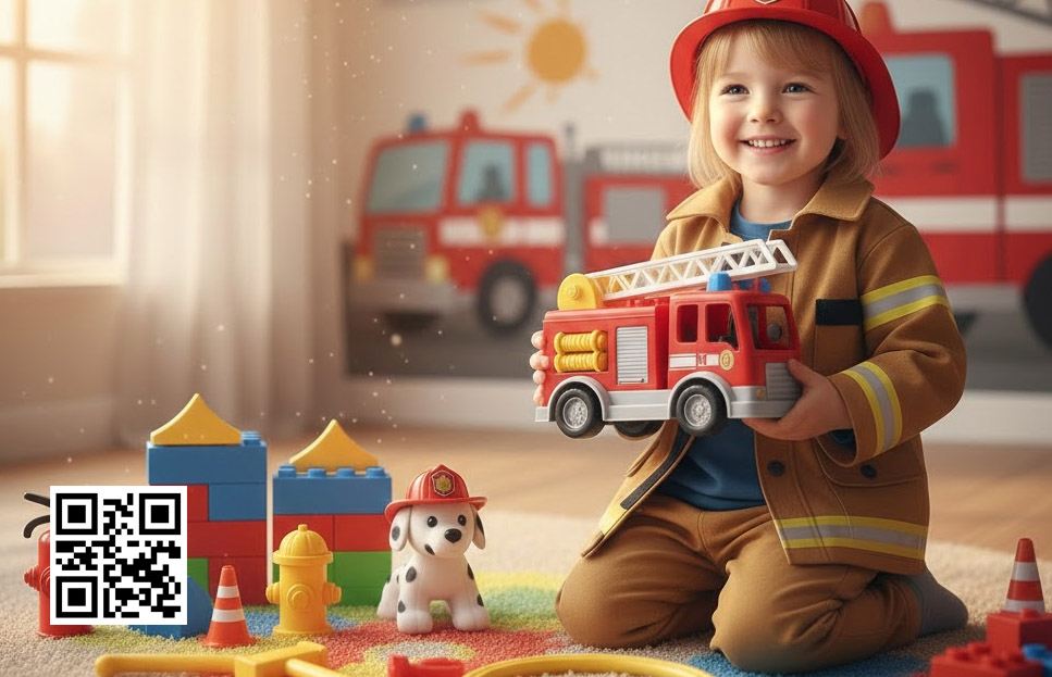 straz pożarna zabawka